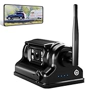 INSEETECH Magnetic WiFi Backup Camera, Wireless Rear View Camera with 6700mAh Long-Lasting Batter...