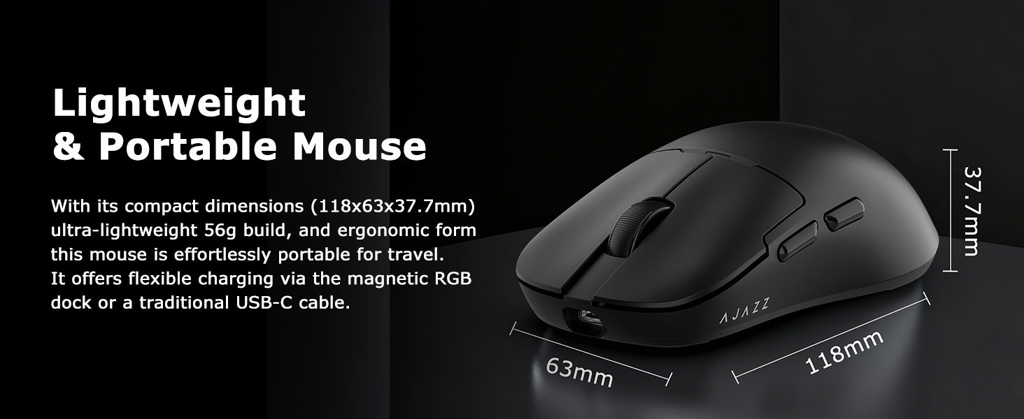 LIGHTWEIGHT & PORTABLE MOUSE