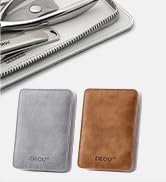 DEOU Premium Manicure Set 8 in 1, 420J2 Stainless Steel Pedicure Kit with Luxury Leather Case, Pr...
