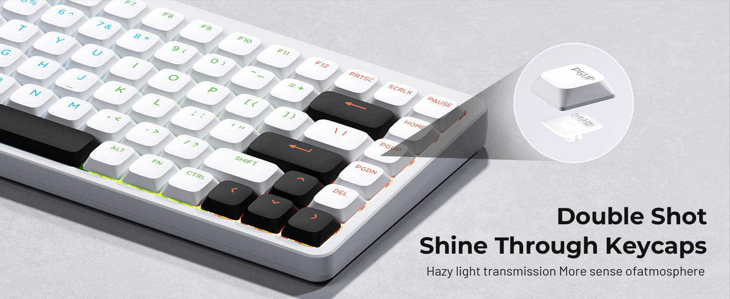 double shot keycaps