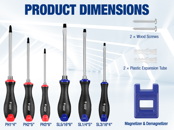Magnetic Screwdriver Set