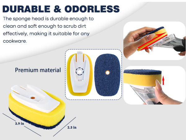 dish wand sponge refills