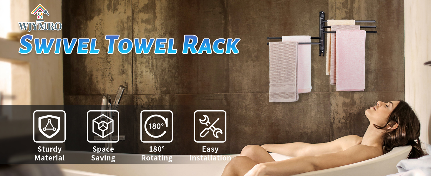 Swivel Towel Rack