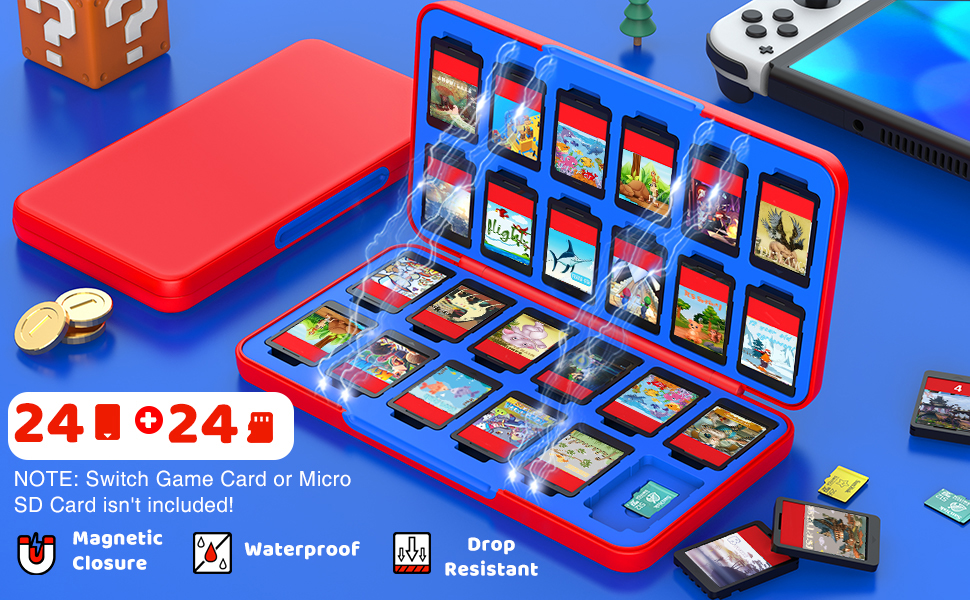 compatible with nintendo switch game case
