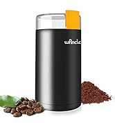 Coffee Grinder, Wancle Electric Coffee Grinder, Quiet Spice Grinder, One Touch Coffee Mill for Be...