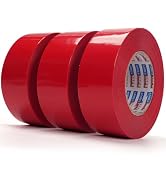 ADHES Stucco Tape, 2 Inch x 60 Yards, 7-Day UV Resistant Outdoor Masking Tape for Construction, M...