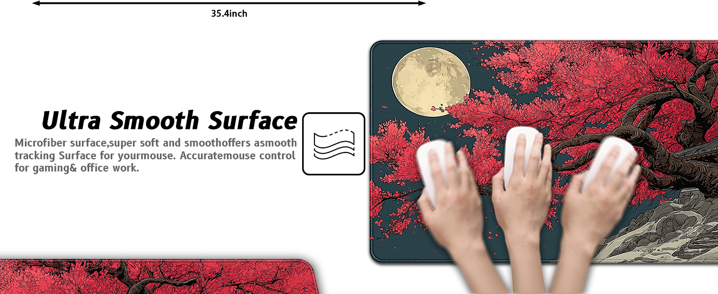 Japanese Cherry Blossom Moon_Ultra Smooth Surface