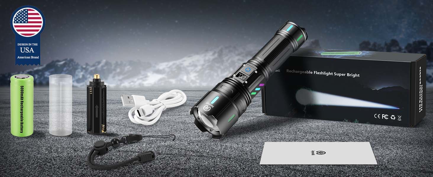 High Power Flashlight