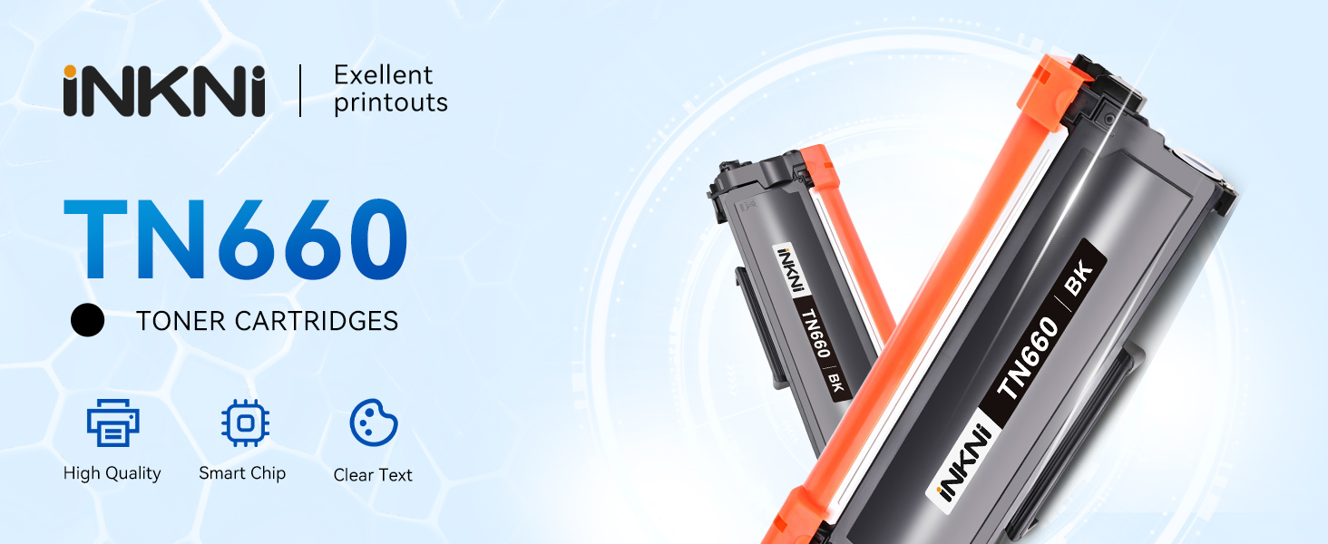 Compatible TN660 Toner Cartridge Replacement for Brother TN660 TN630