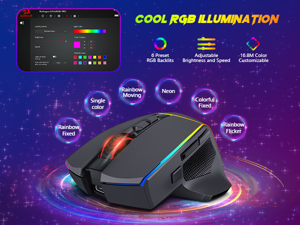 cool RGB backlit