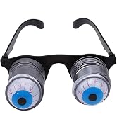 Sluswallow Pop Out Eye Glasses Wobbly Eyes On Springs Pop Out Eyes Novelty Glasses Halloween Carn...