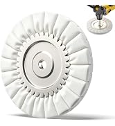 8" Airway Polishing Buffing Wheel for Angle Grinder, Soft Flannel Buffer Polisher Wheel for Car, ...