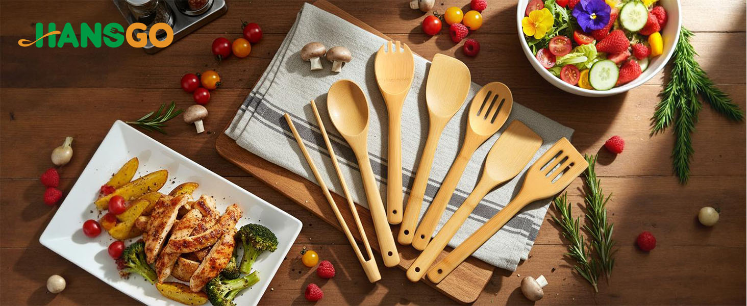 Bamboo Cooking Utensils