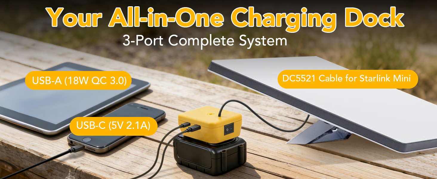 starlink mini battery adapter