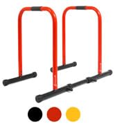 ProsourceFit Dip Stand Station, Power Tower, Heavy Duty Ultimate Body Press Bar with Safety Conne...