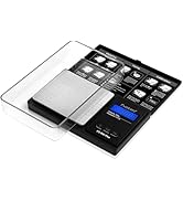 Fuzion Digital Pocket Scale .01 Gram Accuracy, 500g Digital Gram Scales for Small Food, Jewelry, ...