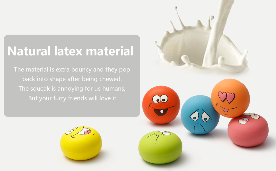 smiley dog toys