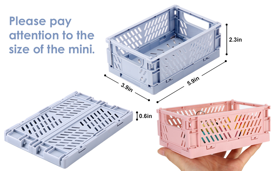 Foldable baskets