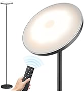 SUNMORY Floor Lamps for Living Room, 32W/3000LM Super Bright LED Floor Lamp with Remote Control, ...