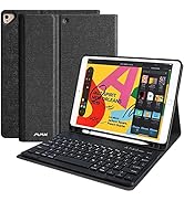 iPad Keyboard Case for 10.2" 9th/8th/7th Generation 2021/2020/2019, Detachable Wireless BT Keyboa...