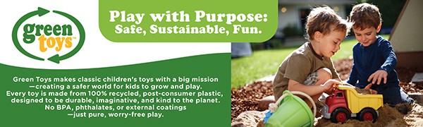 Brand Introduction: Play with Purpose: Safe, Sustainable, Fun.