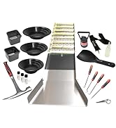 Complete Gold Mining Kit; Folding 50 inch Gold Sluice Box; Gold Prospecting Equipment; Rock Pick ...