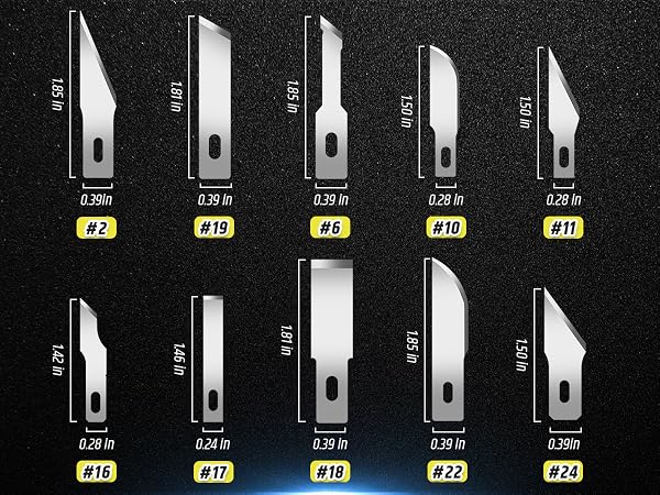 exacto knife blades