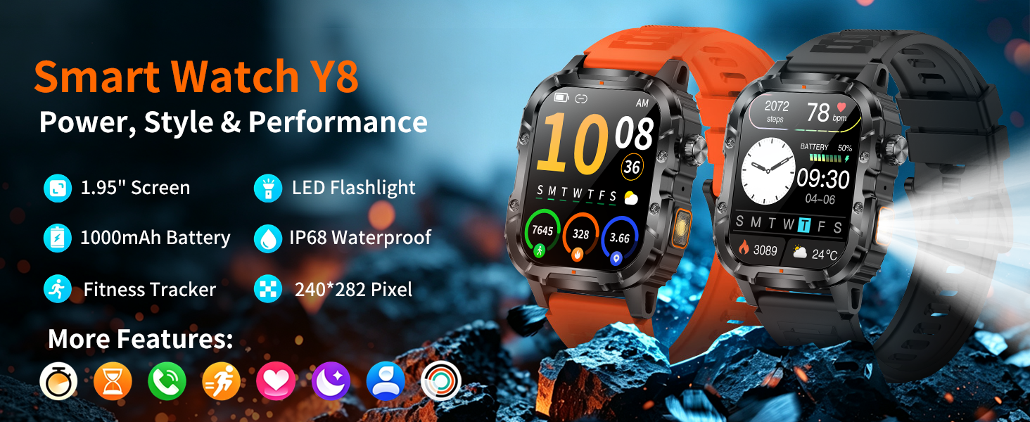 Smart Watch Y8