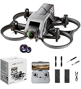 Aerial Photography Mini Drone, 180° Electric Adjustable Lens, 360° Stunt Roll, Optical Flow Hover...