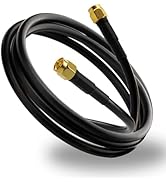 Boobrie SMA Coaxial Cable Upgraded 3.3Ft SMA Male to SMA Male Coax Cable LMR200 Equivalent SMA Wi...