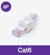 TRANSPARENT CAT6A TOOLLESS CONNECTORS