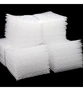 EPHECH 50PCS 6" x 10" Bubble Out Bag Pouches, Self-Seal Clear Bubble Cushioning Wrap Bag, Double ...