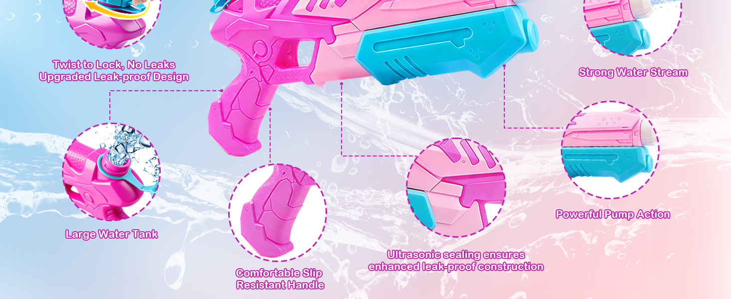 pink water gun