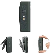 OKNIFE MK EDC Utility Gear with Flashlight, Knife & Screwdriver | 300-Lumen Pocket Multitool, USB...