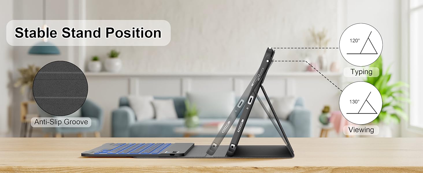stand folio anti-slip case