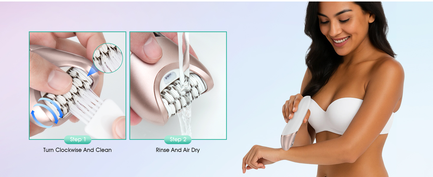 Series of images showing application of nail art or manicure products, including hand demonstrations and product close-ups.