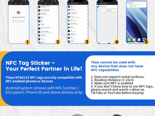 NFC TAGS STICKER