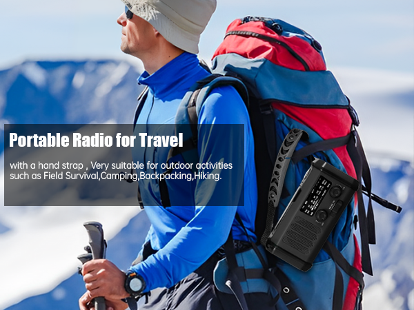 Portable solar Radio