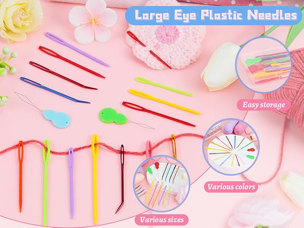 plastic needles for kids