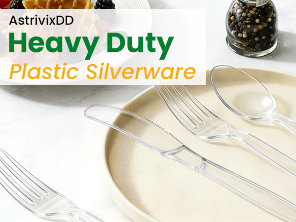 plastic silverware