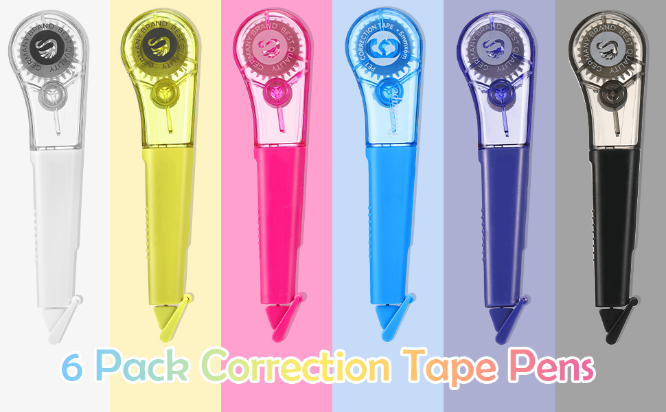 Correction Tape Pens