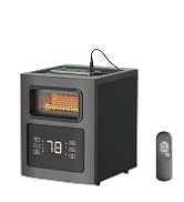 Shinic Infrared Heaters, Energy Efficient Space Heater with Remote Control, 12H Timer, Filter, US...