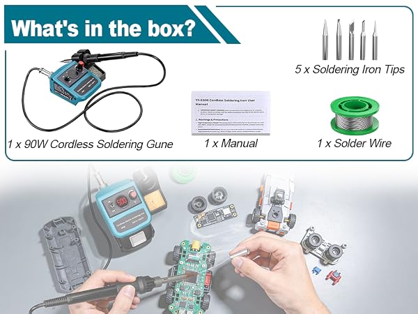 Taingwei Cordless Soldering Iron Kit