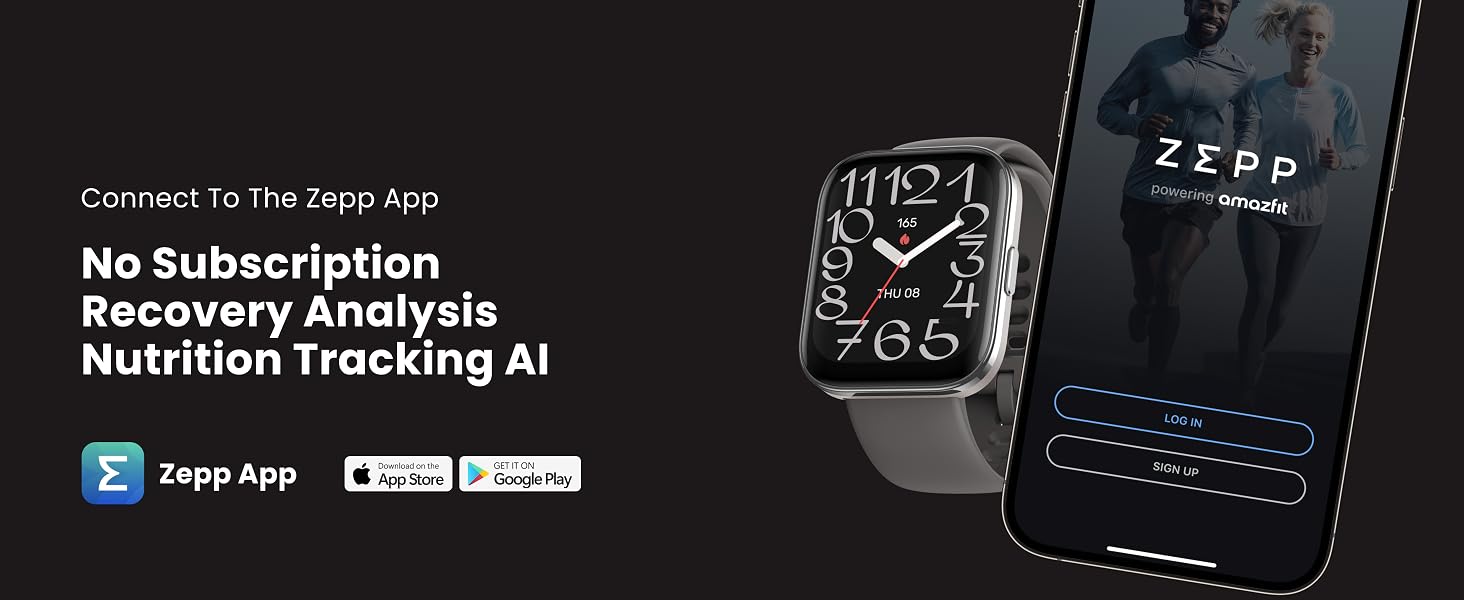 No Subscription, Recovery Analysis, Nutrition Tracking AI
