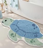 LUMI Cute Animal Bathroom Rugs, Plush Absorbent Bath Mats for Bathroom, Non-Slip Backing Washable...