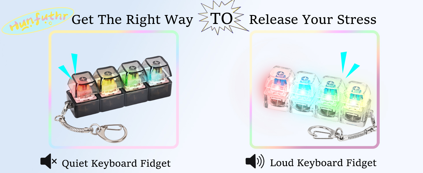 Clicker Fidget Keyboard