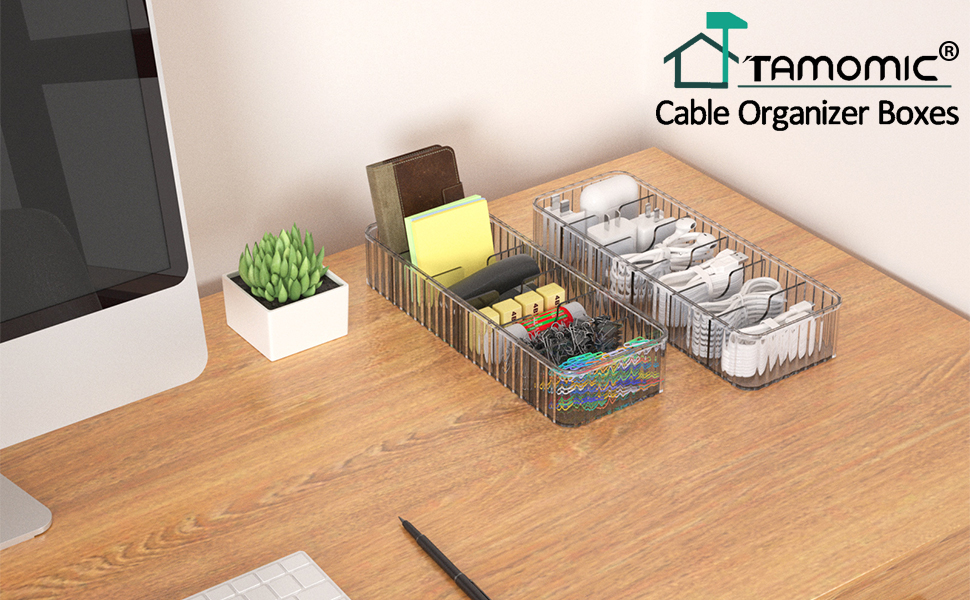 Cable organizer boxes