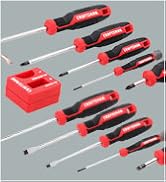 CRAFTSMAN Screwdriver Set, 12 Pc, Includes Flat Head and Phillips Screwdrivers, Offset, Magnetize...
