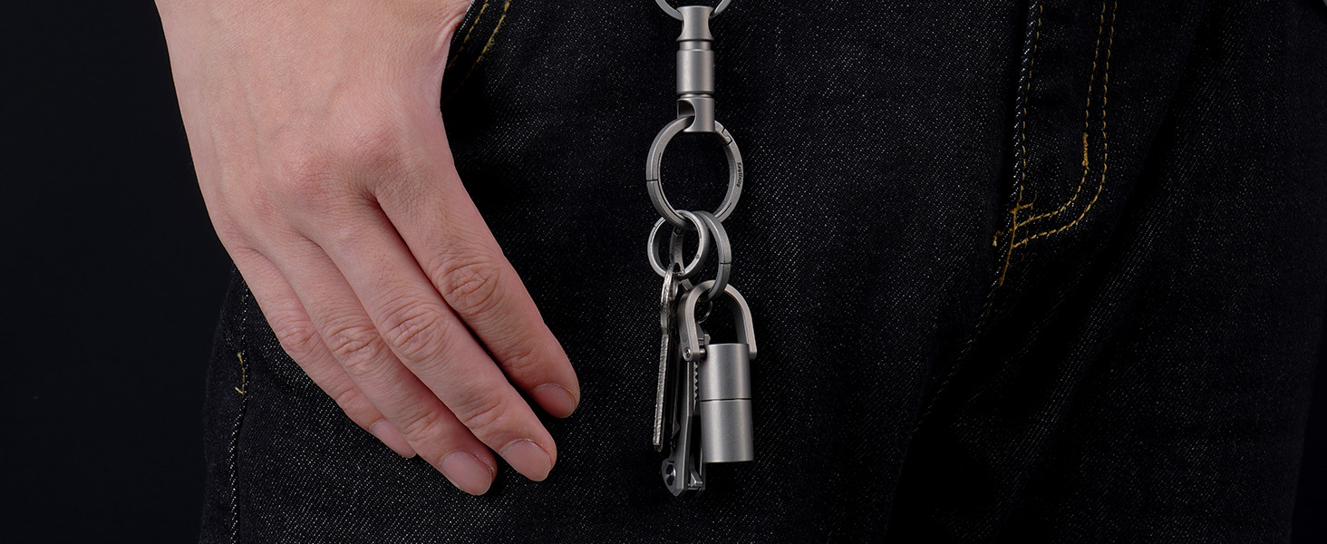 Split Keychain Ring