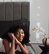 MR&HM Satin Bed Sheets, Queen Size Sheets Set, 4 Pcs Silky Bedding Set with 15 Inches Deep Pocket...